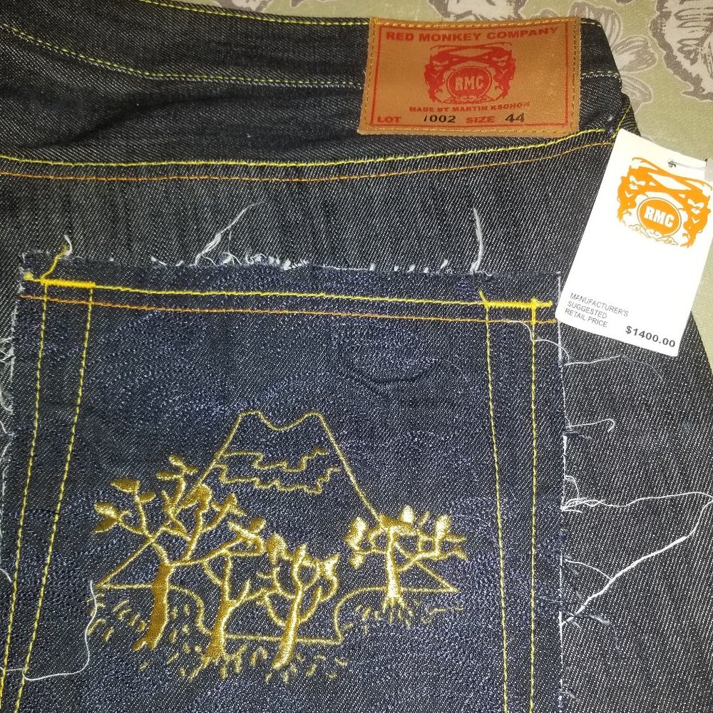Red monkey jeans NWT